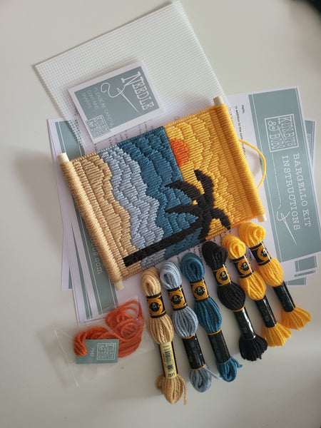 Bargello Kit - Sunset Beach - Tapestry Kit