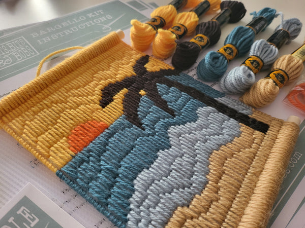 Bargello Kit - Sunset Beach - Tapestry Kit
