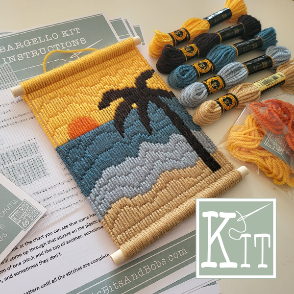 Bargello Kit - Sunset Beach - Tapestry Kit