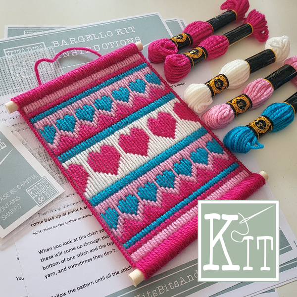 Bargello Kit - Heart - Tapestry Kit