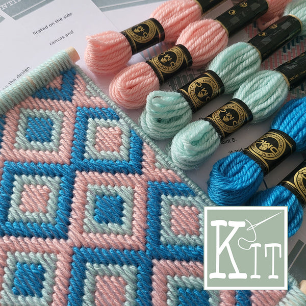 Bargello Kit - Diamonds - Tapestry Kit
