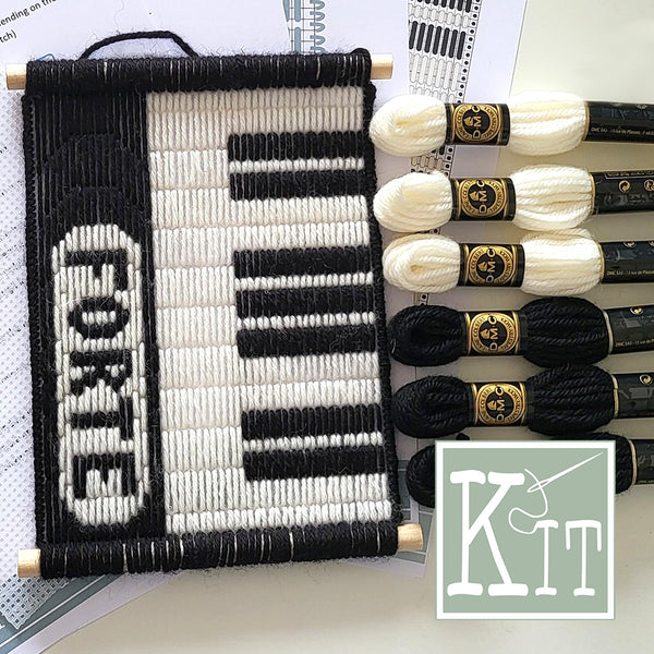 Bargello Kit - Piano - Tapestry Kit