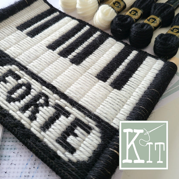 Bargello Kit - Piano - Tapestry Kit