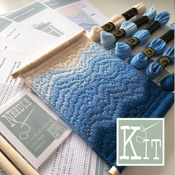 Bargello Kit - Sea - Tapestry Kit