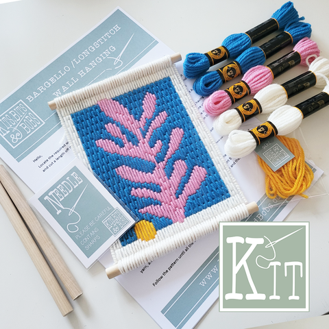Bargello Kit - Matisse 3 - Tapestry Kit - FREE SHIPPING