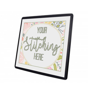 Mouse Mat - Flexible - Black (Stitch Area: 22x18cm or 8.7"x7.1")